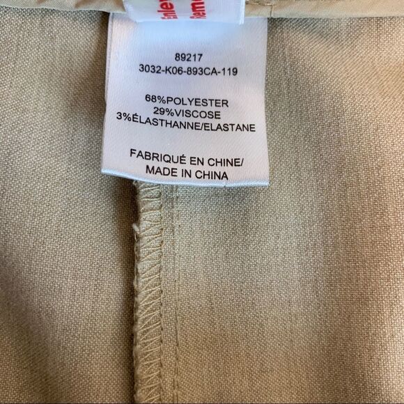 Laura beige stretchy dress pant trousers Sz 6 - Picture 7 of 11